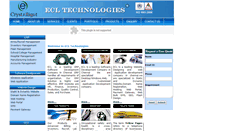 Desktop Screenshot of ecltechnologies.com